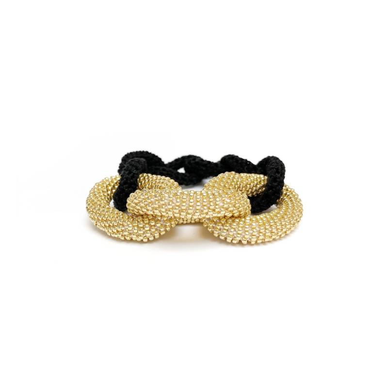 Goldene Perlen Kette Armband Gold Perle Häkeln Gold Und Weiß Freude Weihnachtsgeschenk Goldene Perlen Kette Armband Gold Perle Häkeln Gold Und Weiß Freude Weihnachtsgeschenk von FeCreazioni