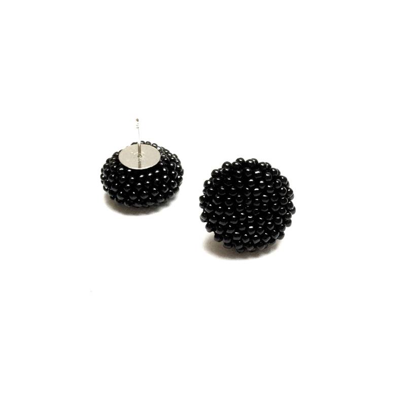 Häkeln Ohrringe Perlen Schwarz Taste Ohrring Stud Geschenke Weihnachtsgeschenk Häkeln Ohrringe Perlen Schwarz Taste Ohrring Stud Geschenke Weihnachtsgeschenk von FeCreazioni