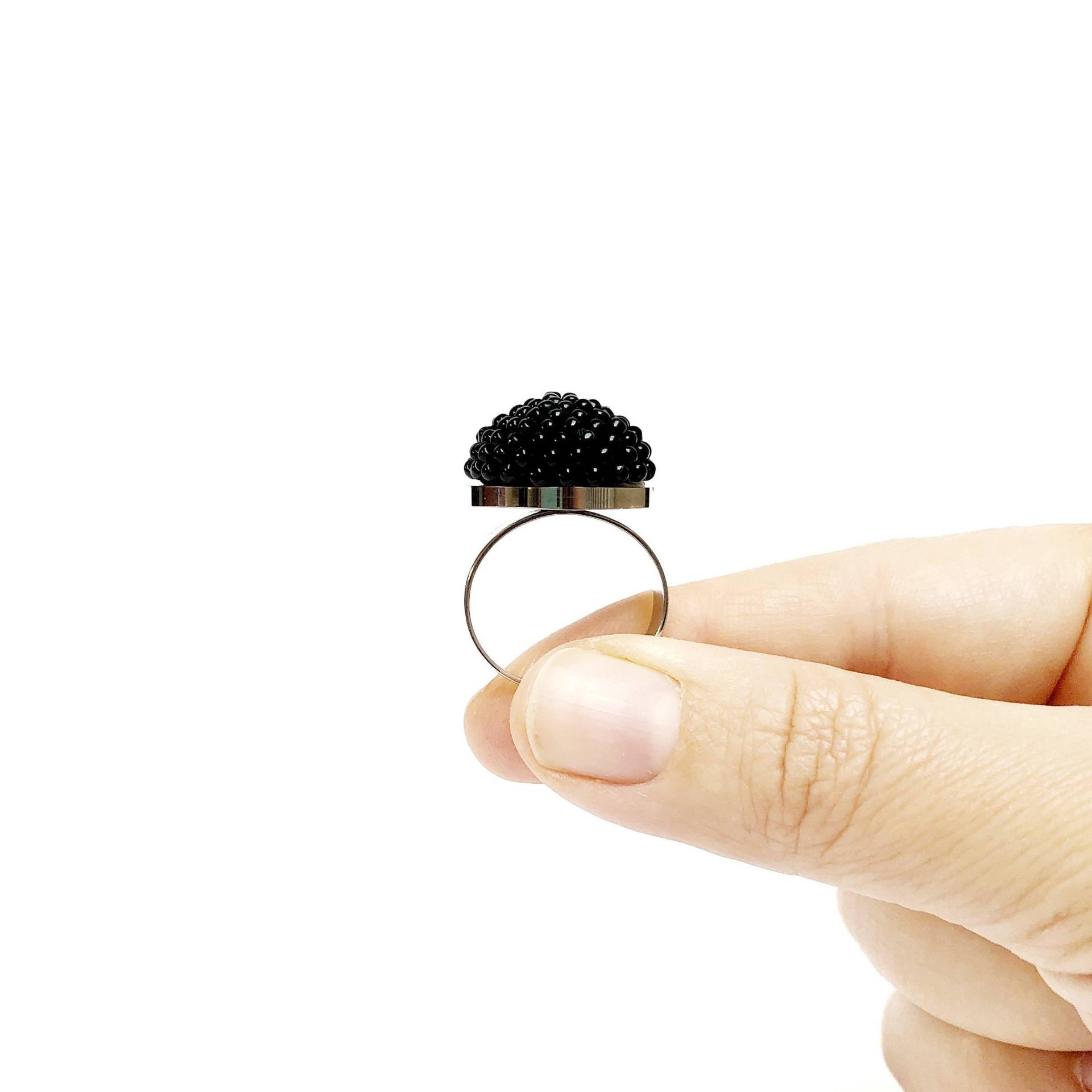 Ring Schwarz Stahl Edelstahl Schwarz Hypoallergen Häkeln Geschenke Weihnachtsgeschenk Ring Schwarz Stahl Edelstahl Schwarz Hypoallergen Häkeln Geschenke Weihnachtsgeschenk von FeCreazioni