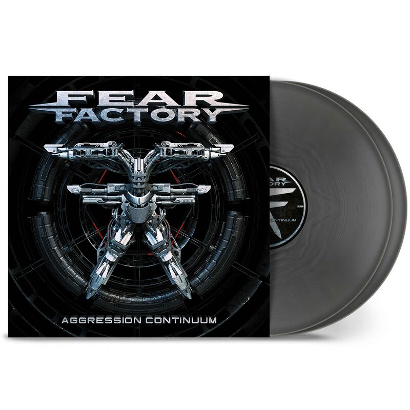 Fear Factory Aggression Continuum LP multicolor Fear Factory Aggression Continuum LP multicolor von Fear Factory