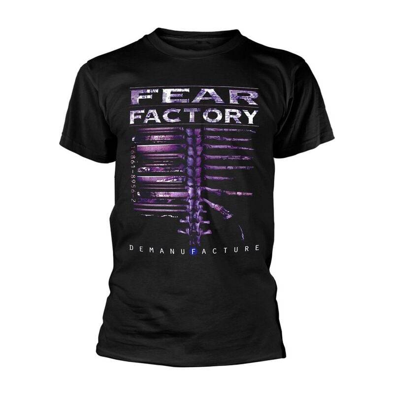 Fear Factory Demanufacture T-Shirt schwarz in 3XL von Fear Factory