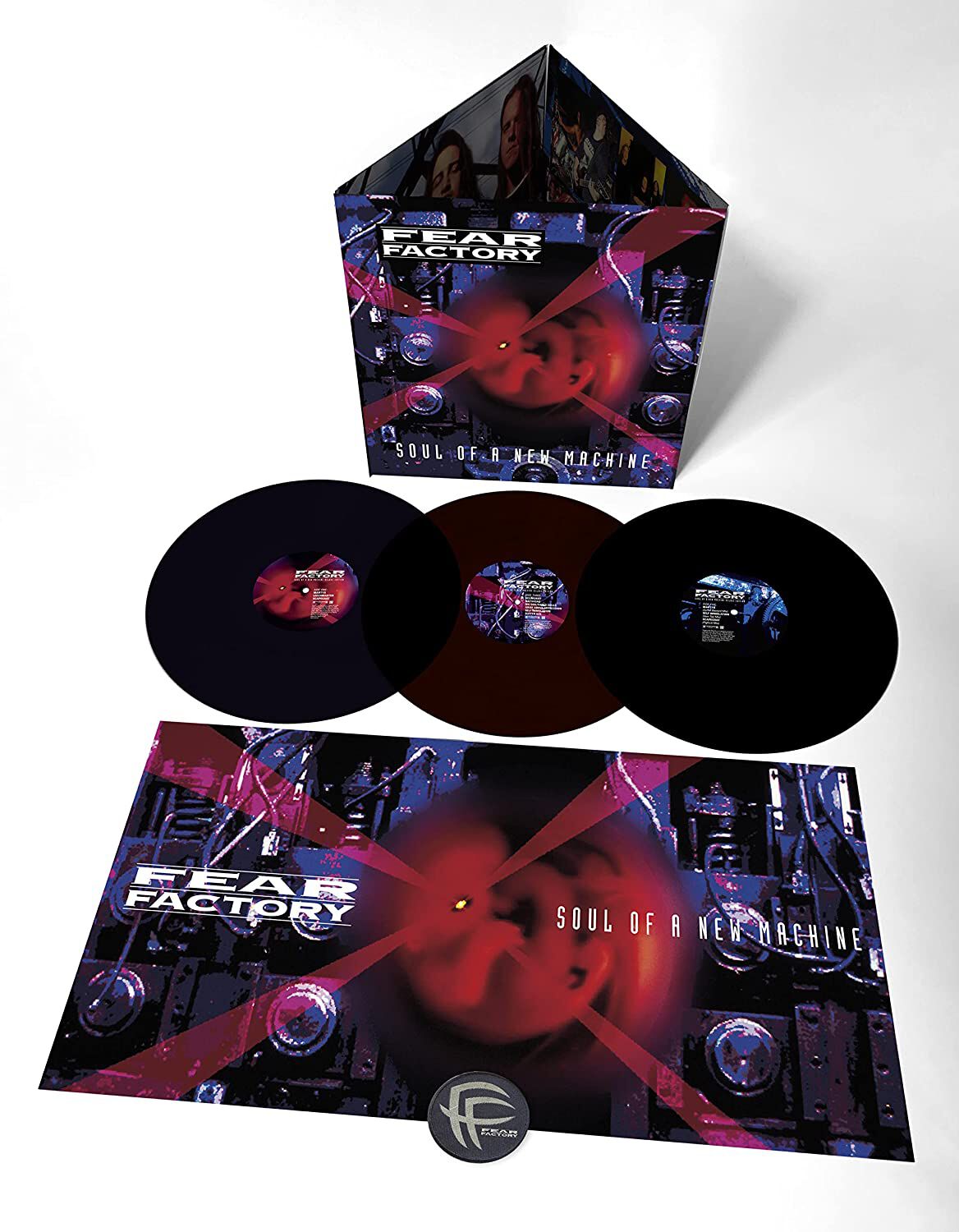 Fear Factory Soul of a new machine LP schwarz von Fear Factory