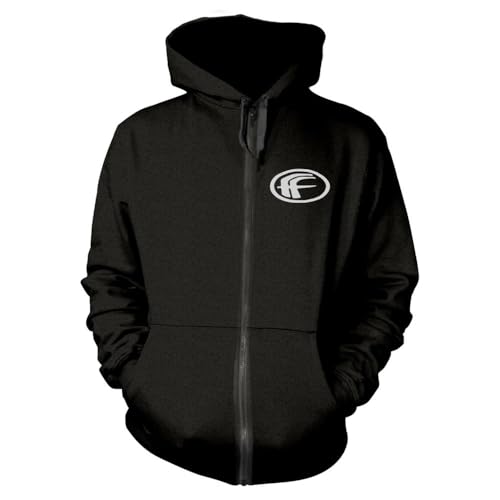 Fear Factory Unisex Erwachsene Machines Of Hate Kapuzenpullover mit durchgehendem Reißverschluss, Schwarz , M von Fear Factory
