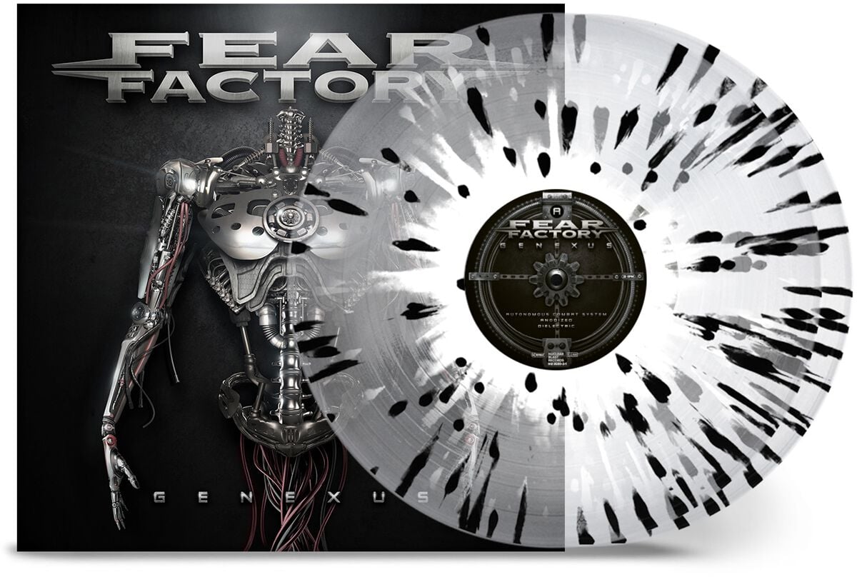 Genexus von Fear Factory - 2-LP (Coloured, Limited Edition, Re-Release, Standard) von Fear Factory