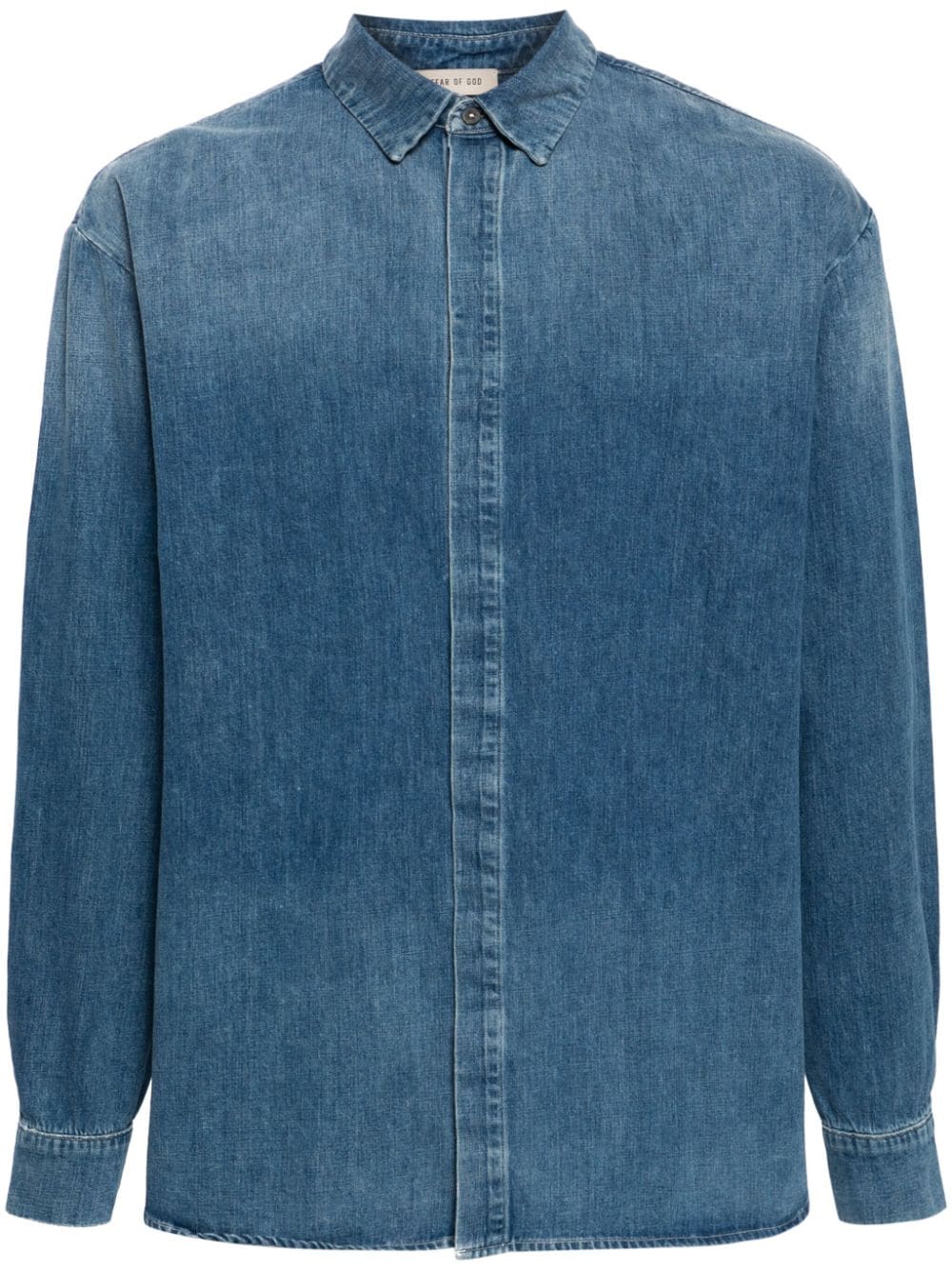 Fear Of God Jeanshemd mit Knopfleiste - Blau von Fear Of God