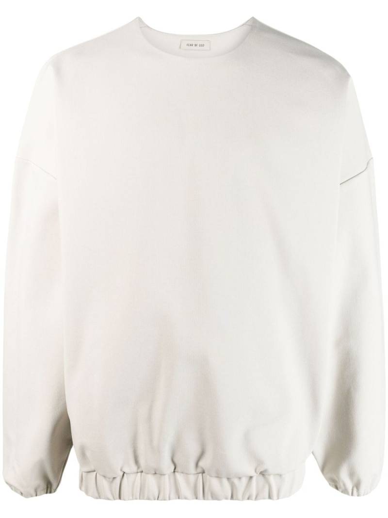 Fear Of God Sweatshirt mit elastischem Bund - Grau von Fear Of God