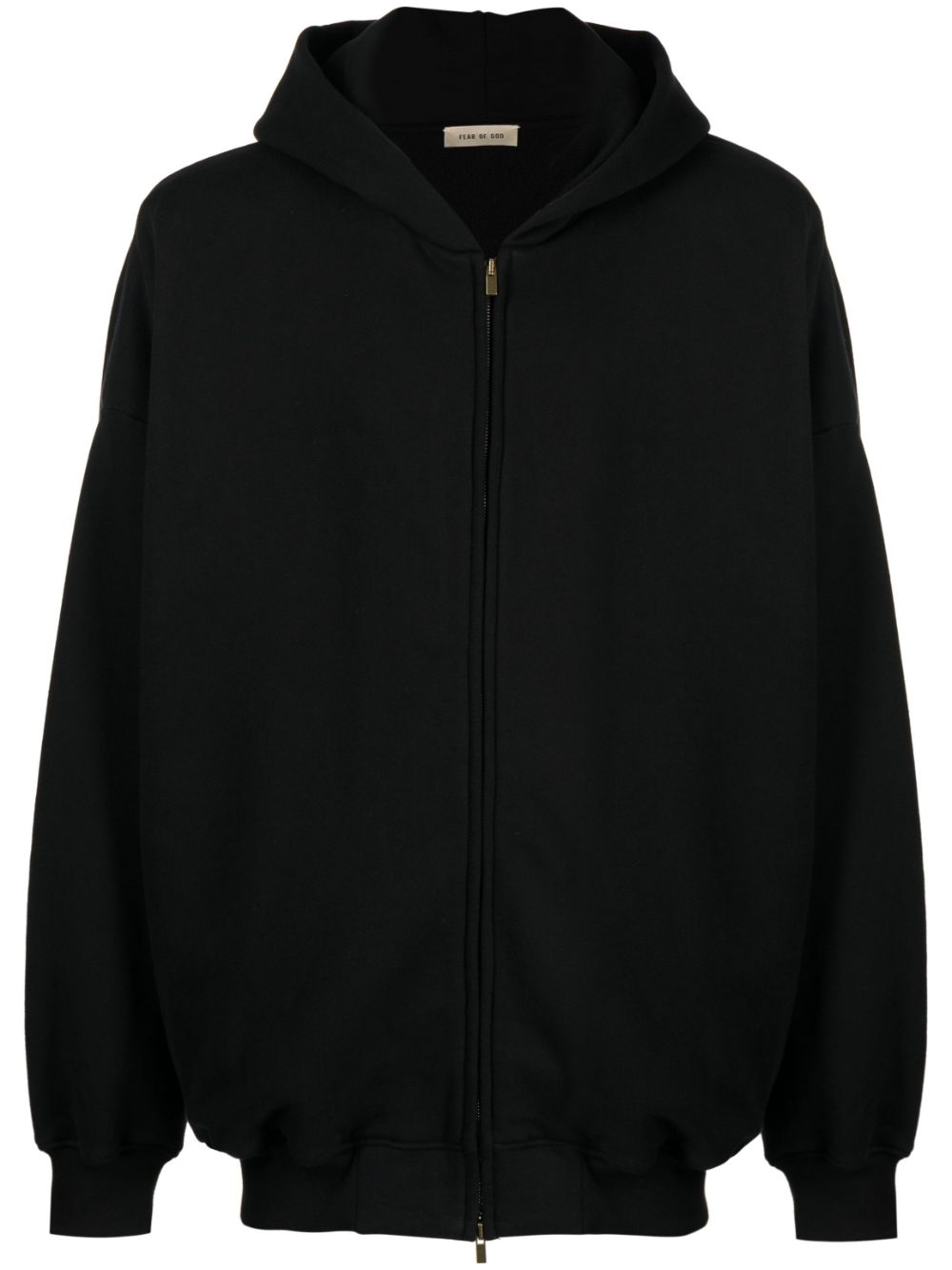 Fear Of God Kapuzenjacke mit Logo-Patch - Schwarz von Fear Of God