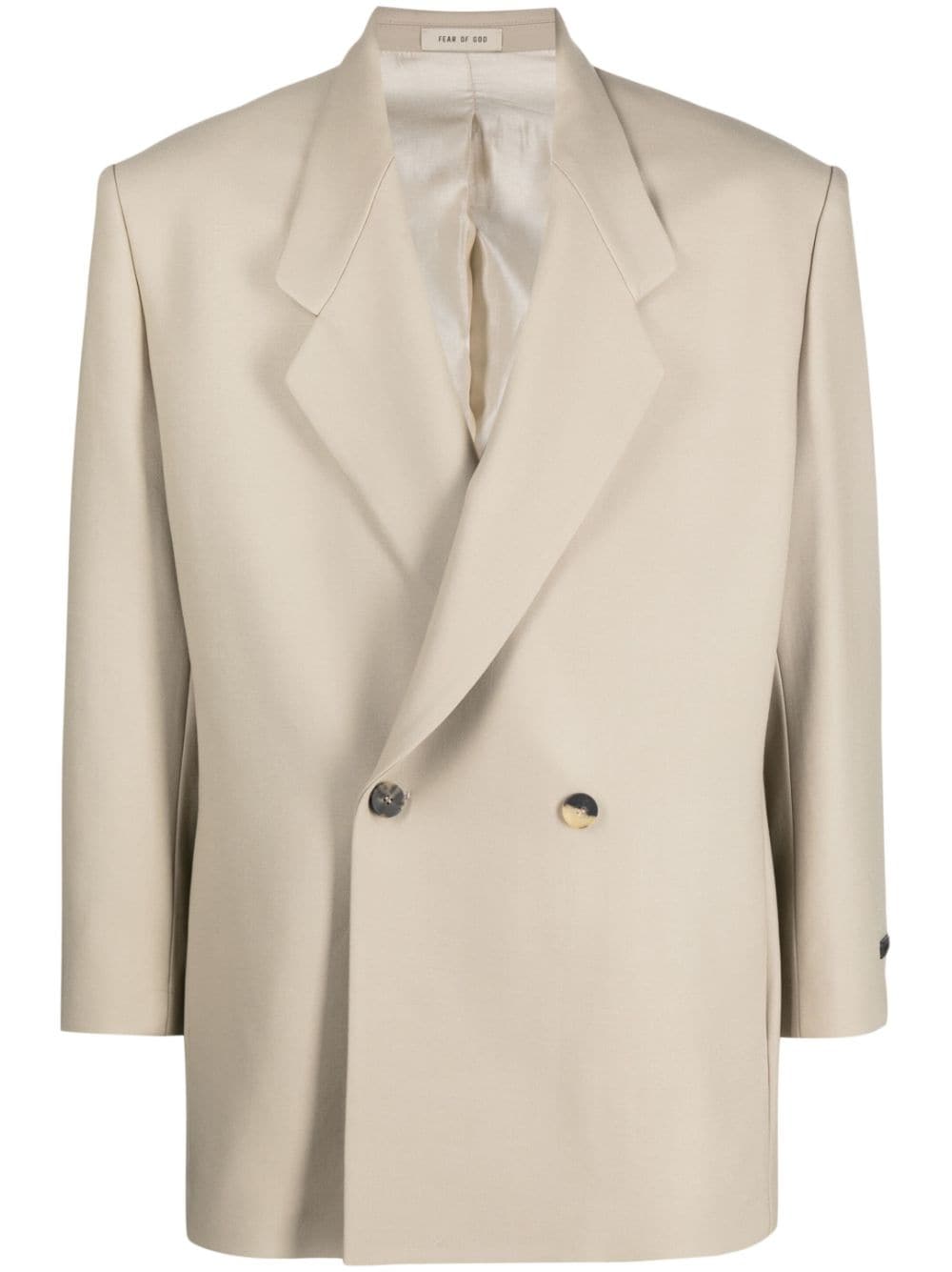 Fear Of God single breast blazer - Nude von Fear Of God