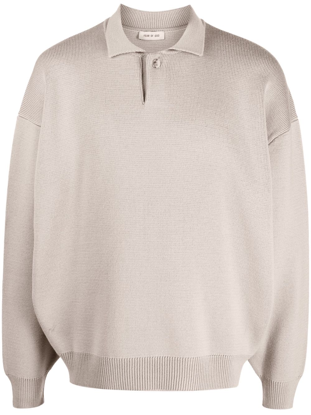 Fear Of God Pullover mit Polokragen - Nude von Fear Of God