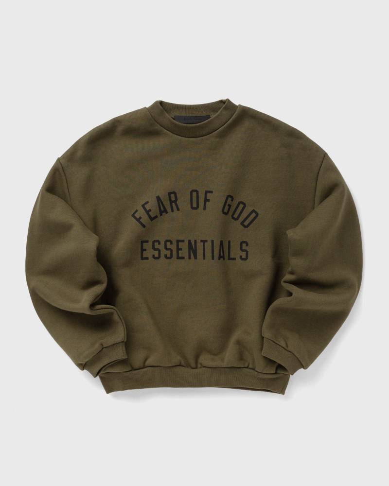 Fear of God Essentials FLEECE CREWNECK  Sweatshirts green in Größe:Age 8-10 | EU 128-140 von Fear of God Essentials