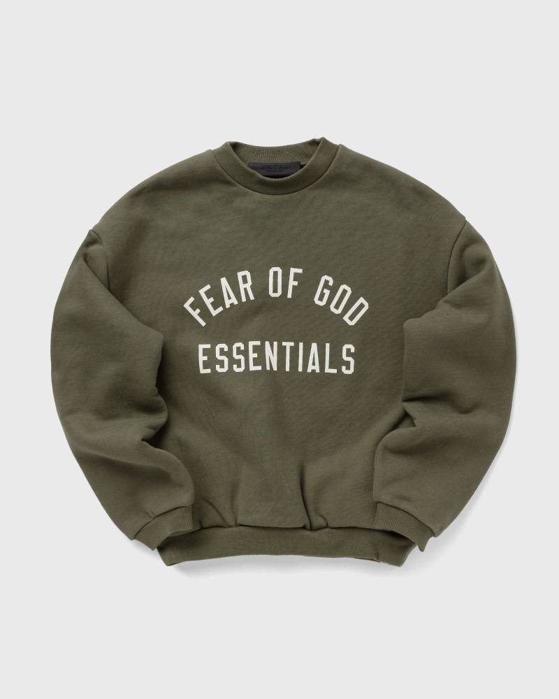 Fear of God Essentials FLEECE CREWNECK  Sweatshirts green in Größe:Age 8-10 | EU 128-140 von Fear of God Essentials
