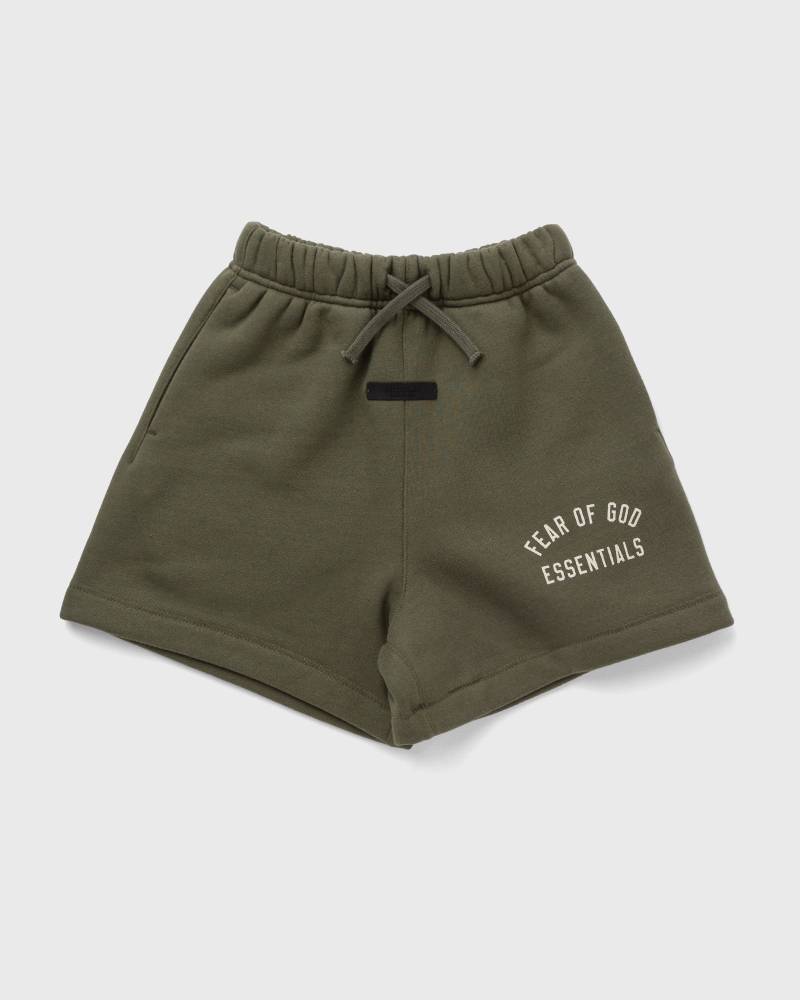 Fear of God Essentials FLEECE SOCCER SHORT  Shorts green in Größe:Age 8-10 | EU 128-140 von Fear of God Essentials