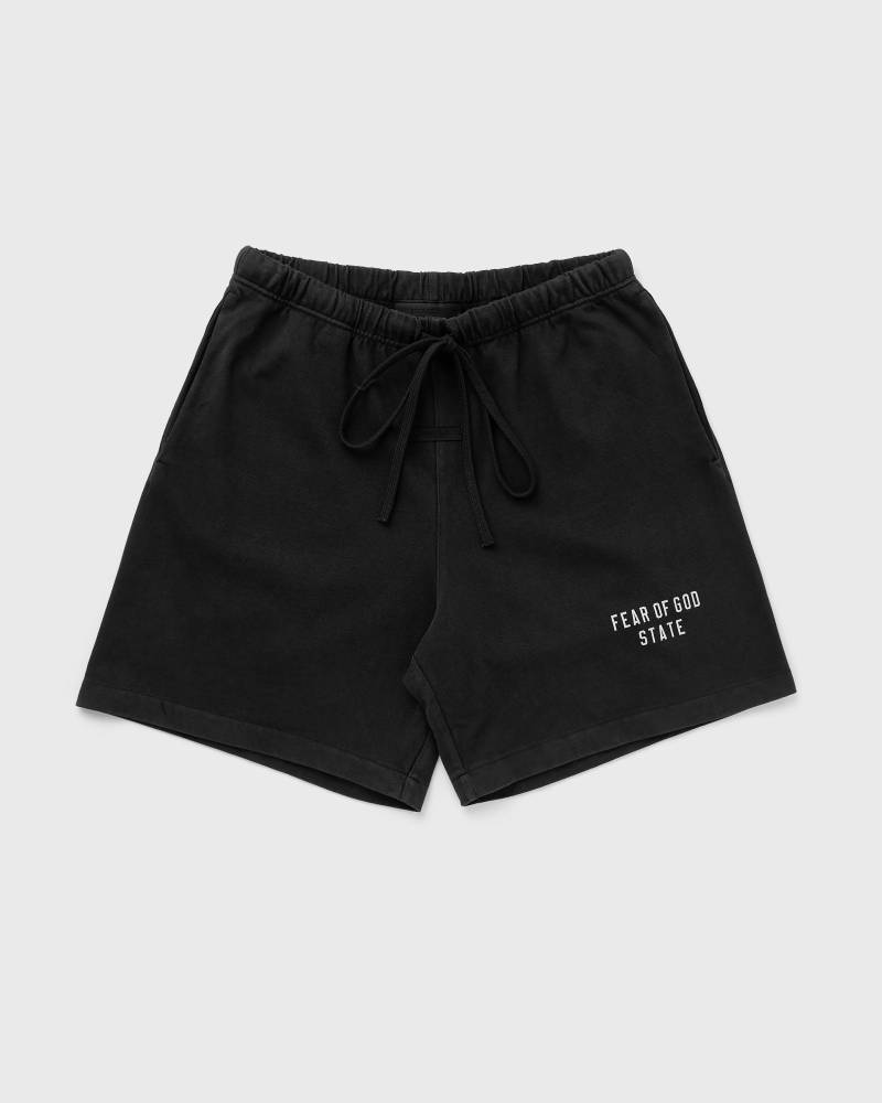 Fear of God Essentials HEAVY JERSEY SOCCER SHORT men Sport & Team Shorts black in Größe:XS von Fear of God Essentials