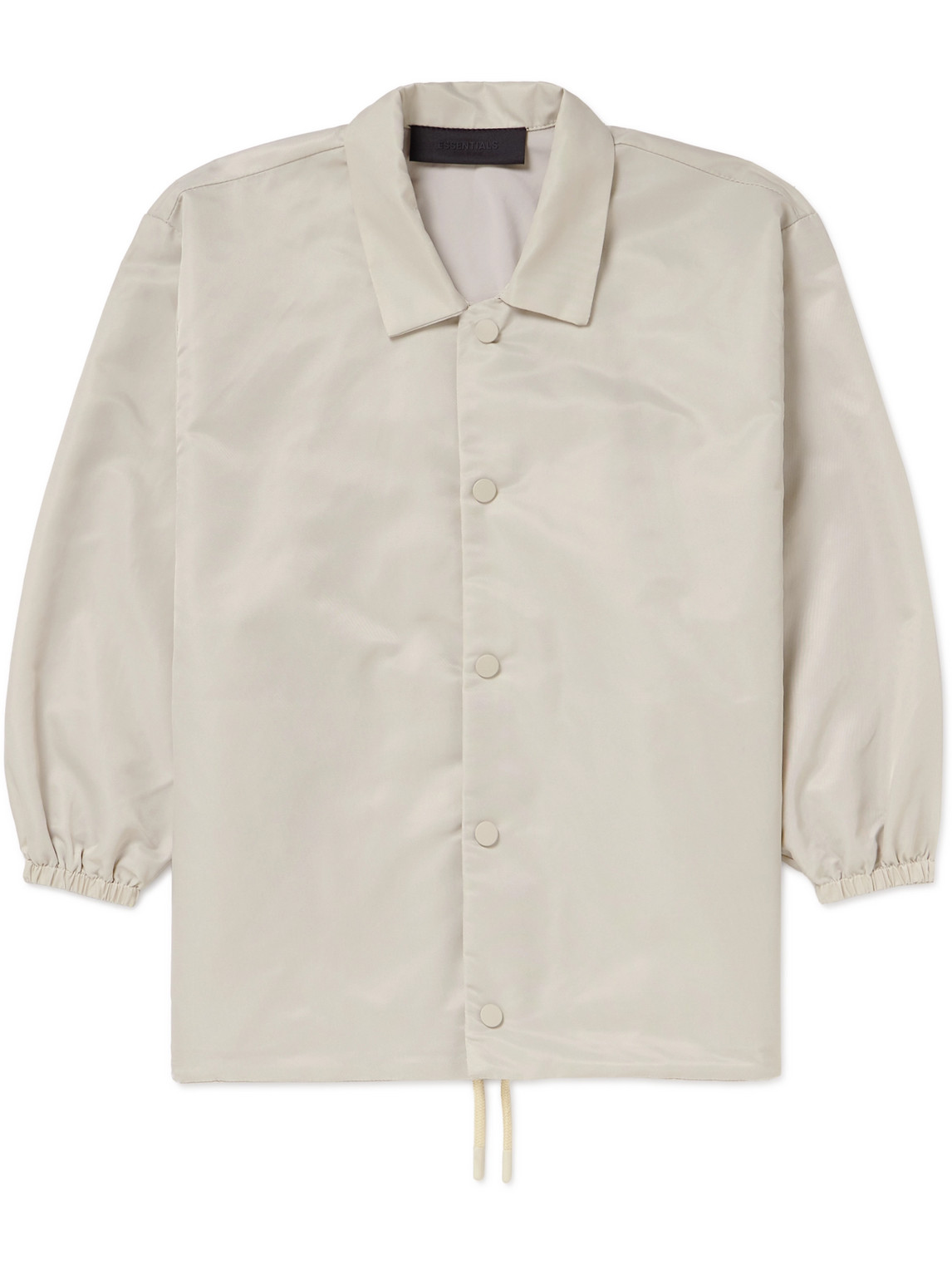 Fear of God Essentials - Logo-Print Shell Jacket - Men - Gray - 8 von Fear of God Essentials