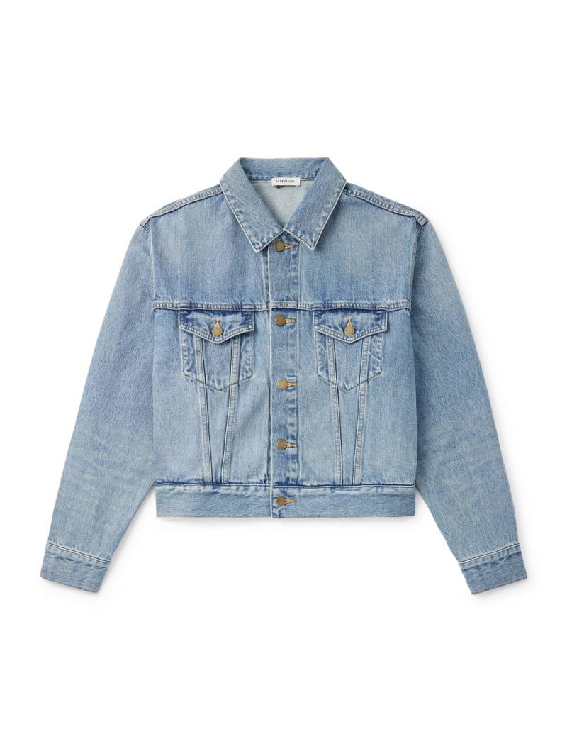 Fear of God - Denim Trucker Jacket - Men - Blue - L von Fear of God