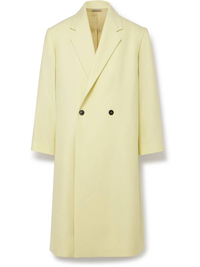 Fear of God - Double-Breasted Wool Overcoat - Men - Yellow - IT 50 von Fear of God