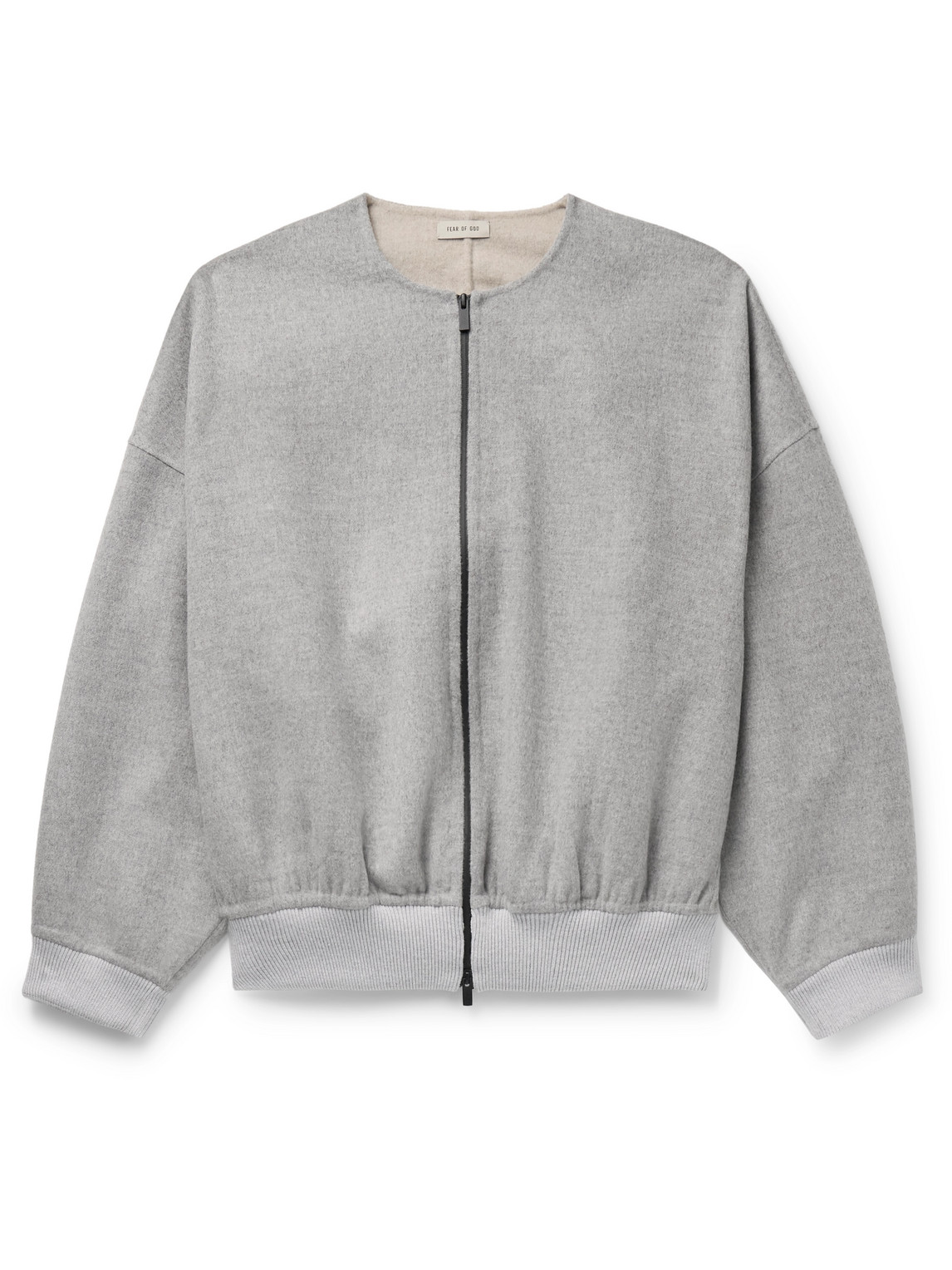 Fear of God - Double-Faced Wool and Cashmere-Blend Bomber Jacket - Men - Gray - S von Fear of God