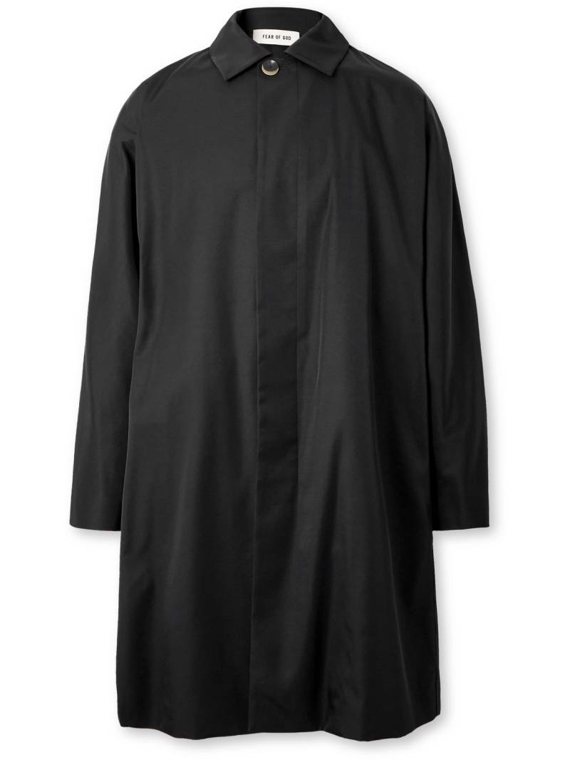 Fear of God - Eternal Oversized Logo-Appliquéd Twill Coat - Men - Black - XL von Fear of God