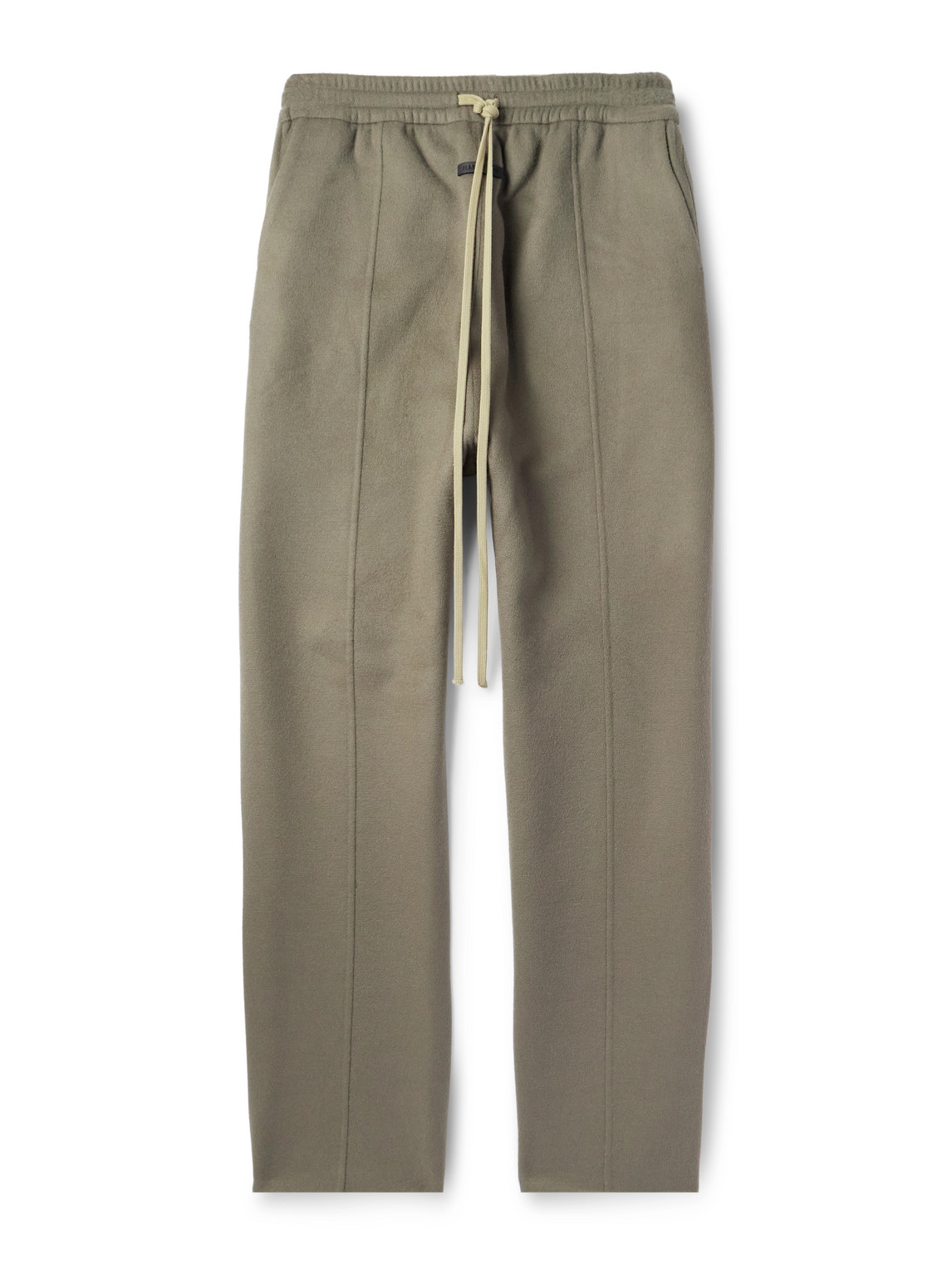Fear of God - Forum Straight-Leg Logo-Appliquéd Wool and Cashmere-Blend Drawstring Trousers - Men - Brown - XXL Fear of God - Forum Straight-Leg Logo-Appliquéd Wool and Cashmere-Blend Drawstring Trousers - Men - Brown - XXL von Fear of God