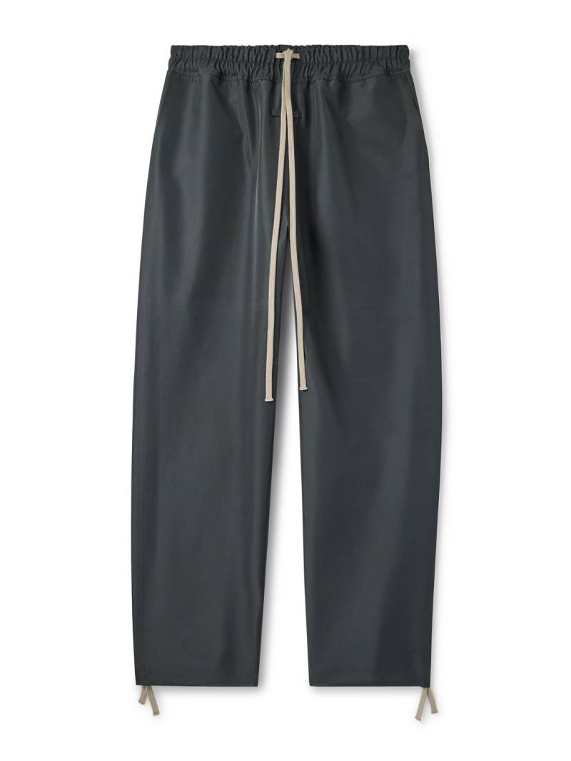 Fear of God - Jersey Wide-Leg Drawstring Trousers - Men - Black - L von Fear of God