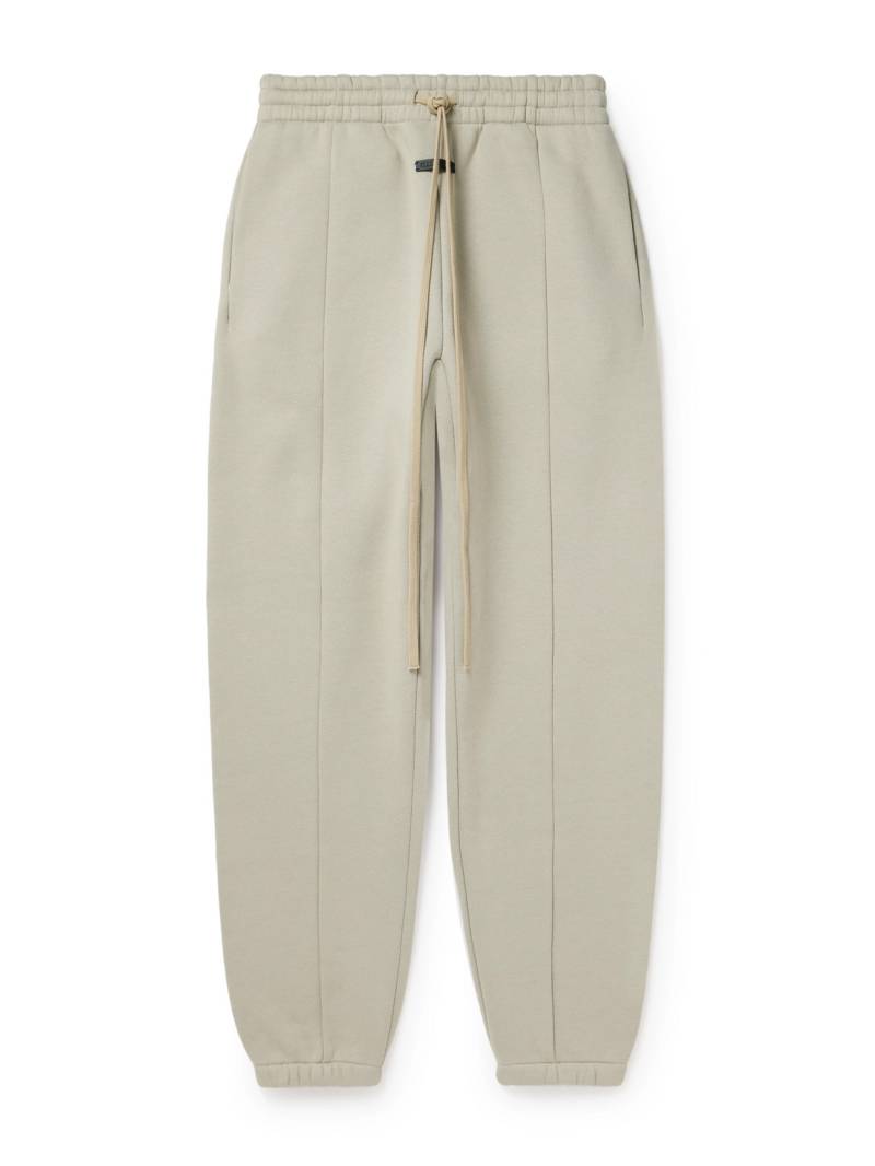 Fear of God - Logo-Appliquéd Cotton-Blend Jersey Sweatpants - Men - Gray - XXL von Fear of God