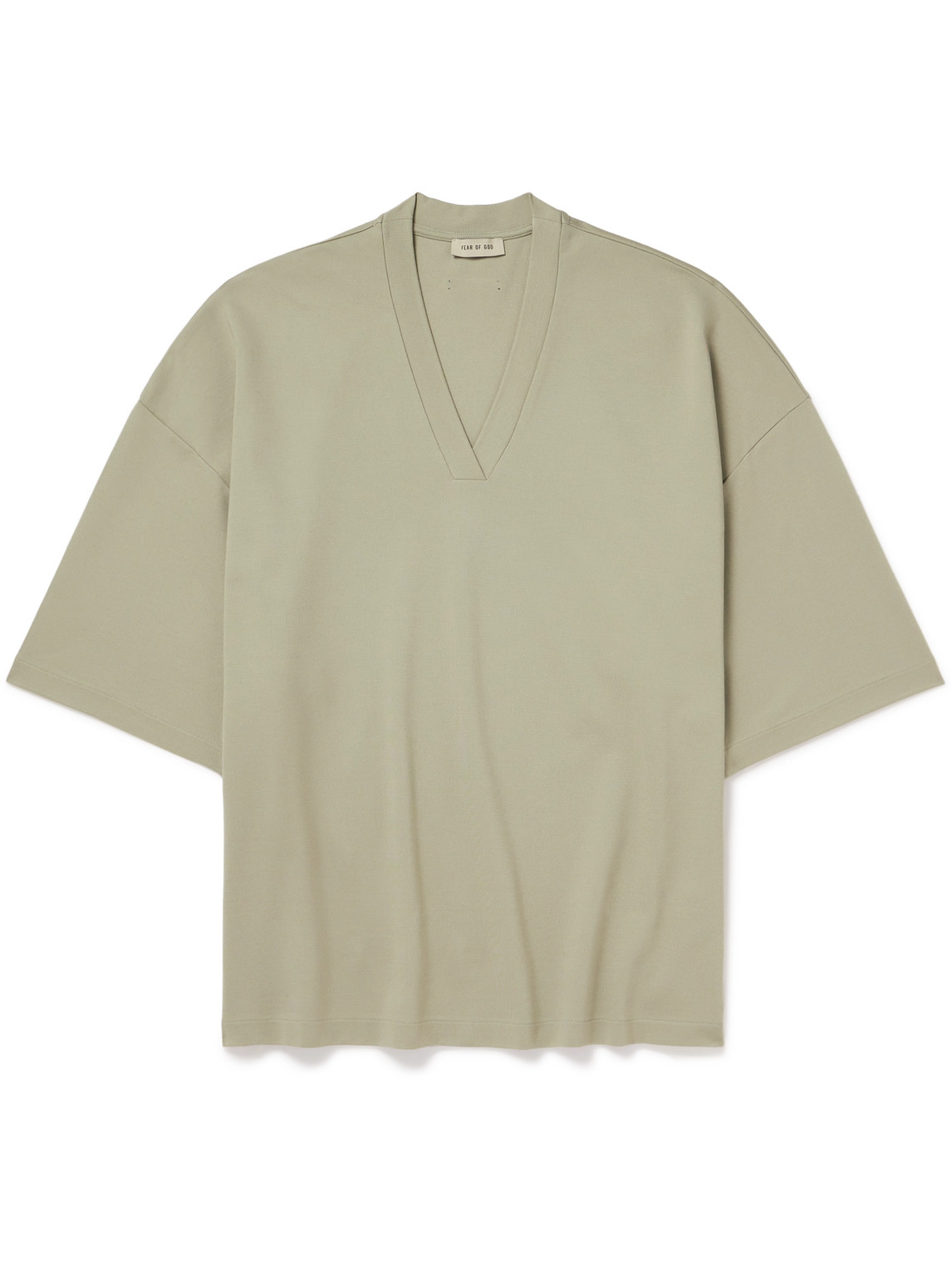 Fear of God - Milano Oversized Jersey T-Shirt - Men - Brown - S von Fear of God