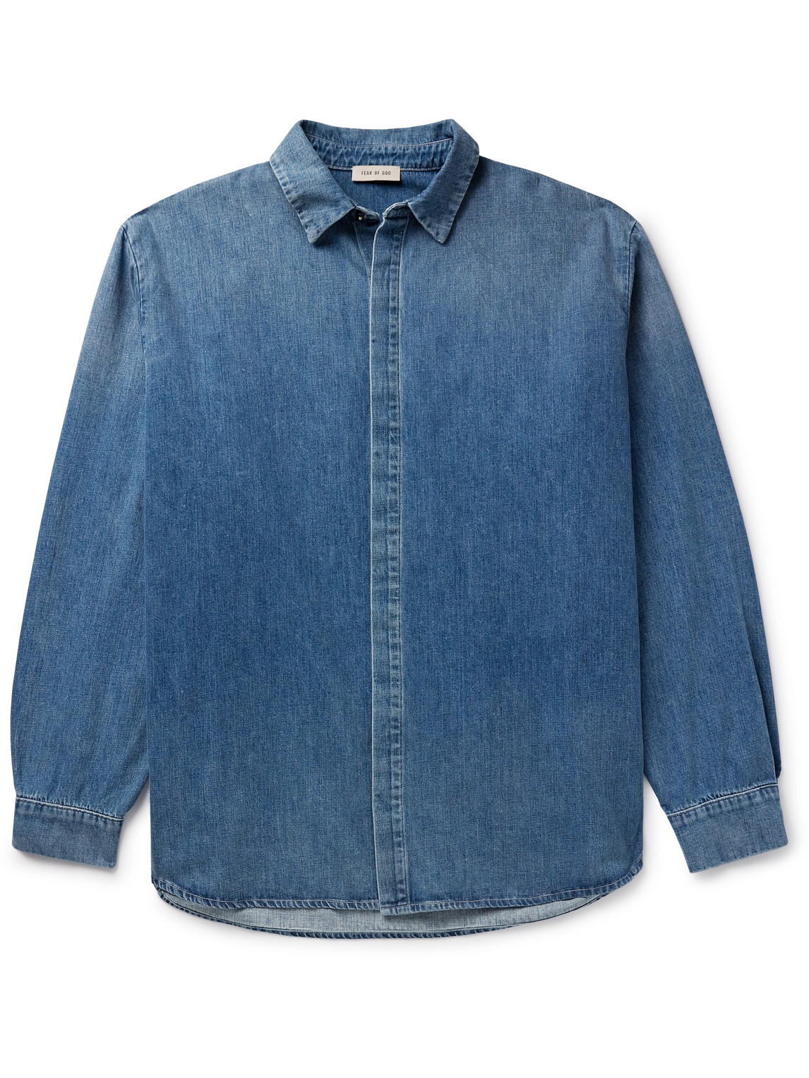 Fear of God - Oversized Denim Shirt - Men - Blue - XXL von Fear of God