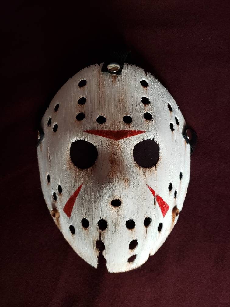 Holzmaserung Zaunmaske - Fearsomemasks Holzmaserung Zaunmaske - Fearsomemasks von FearsomeMasks
