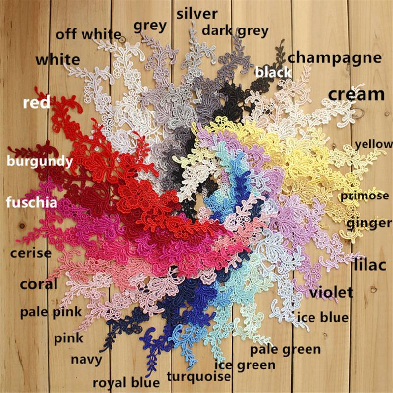 26 Farbe Guipure Stickerei Spitze Applikation Motiv Blumen Aufnäher Aufnähen Hochzeit Braut Abendkleid Kleid Rock Diy Handwerk 1 Stk 26 Farbe Guipure Stickerei Spitze Applikation Motiv Blumen Aufnäher Aufnähen Hochzeit Braut Abendkleid Kleid Rock Diy Handwerk 1 Stk von FeatherCraft20