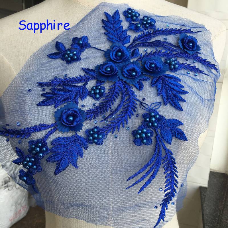 3D Blumen Spitze Applikation Motiv Materialien Mit Perle Perlen Stickerei Blumenspitze Patch Nähen Auf Braut Hochzeit Abendkleid Fertige 1 Stück 3D Blumen Spitze Applikation Motiv Materialien Mit Perle Perlen Stickerei Blumenspitze Patch Nähen Auf Braut Hochzeit Abendkleid Fertige 1 Stück von FeatherCraft20
