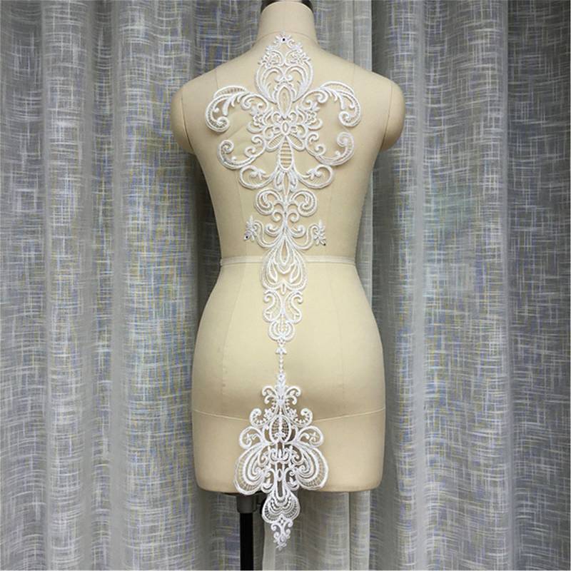Große Stickerei Spitze Applikation Patch Zurück Mieder Motiv Nähen Auf Braut Hochzeit Kleid Abendkleid 1 Stück Große Stickerei Spitze Applikation Patch Zurück Mieder Motiv Nähen Auf Braut Hochzeit Kleid Abendkleid 1 Stück von FeatherCraft20