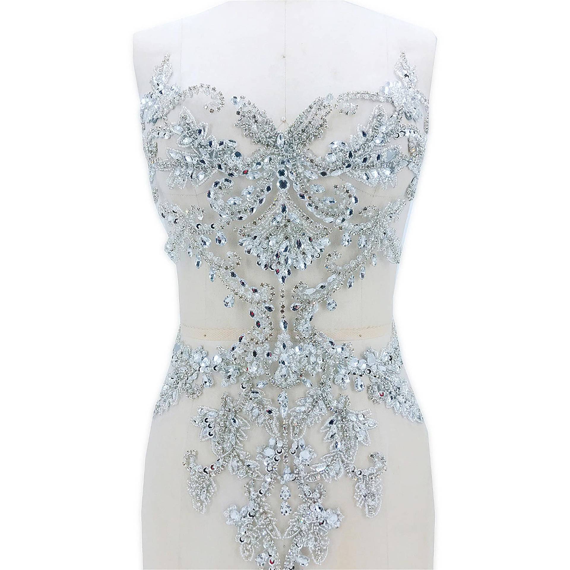 Mieder Strass Applikation Schwere Perlen Motiv Diamante Spitze Patch Nähen Auf Braut Hochzeit Kleid 1 Pc Mieder Strass Applikation Schwere Perlen Motiv Diamante Spitze Patch Nähen Auf Braut Hochzeit Kleid 1 Pc von FeatherCraft20