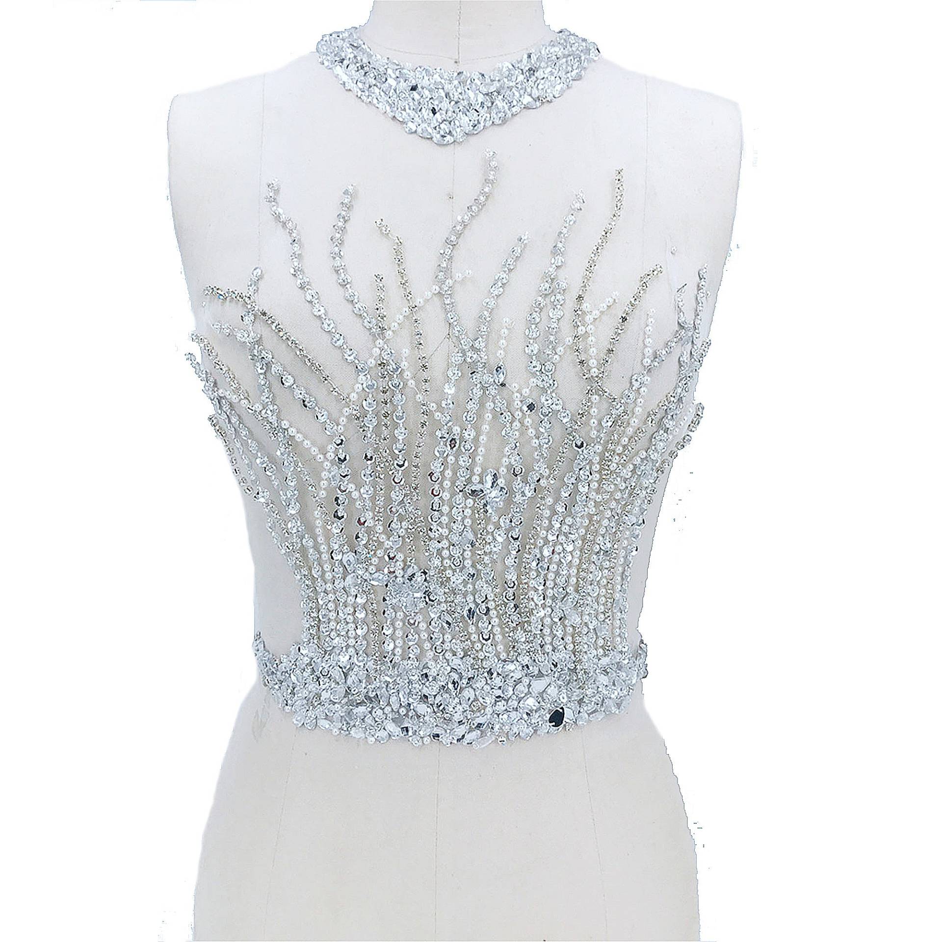 Schwere Perlen Mieder Strass Applikation Kragen Perle Motiv Diamante Spitze Patch Nähen Auf Braut Hochzeit Kleid 1 Pc Schwere Perlen Mieder Strass Applikation Kragen Perle Motiv Diamante Spitze Patch Nähen Auf Braut Hochzeit Kleid 1 Pc von FeatherCraft20