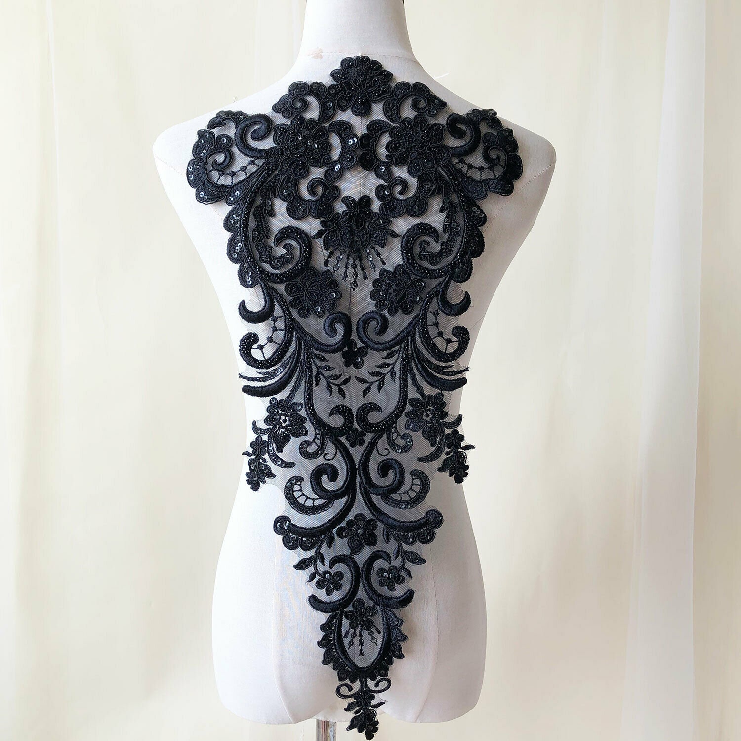 Spitzen Applikation Motiv Borten Materialien Mit Perlen Kordel Stickerei Spitze Aufnäher Mieder Basteln Nähen Auf Brauthochzeit Kleid Schleier 1 Spitzen Applikation Motiv Borten Materialien Mit Perlen Kordel Stickerei Spitze Aufnäher Mieder Basteln Nähen Auf Brauthochzeit Kleid Schleier 1 von FeatherCraft20