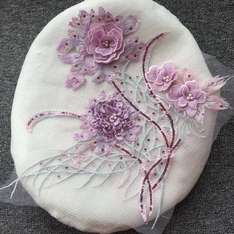 Stickerei Spitze Applikation Motiv Mieder Materialien 3D Blume Patch Mit Perle Perlen Nähen Auf Braut Hochzeit Kleid Abendkleid 1 Stück Stickerei Spitze Applikation Motiv Mieder Materialien 3D Blume Patch Mit Perle Perlen Nähen Auf Braut Hochzeit Kleid Abendkleid 1 Stück von FeatherCraft20