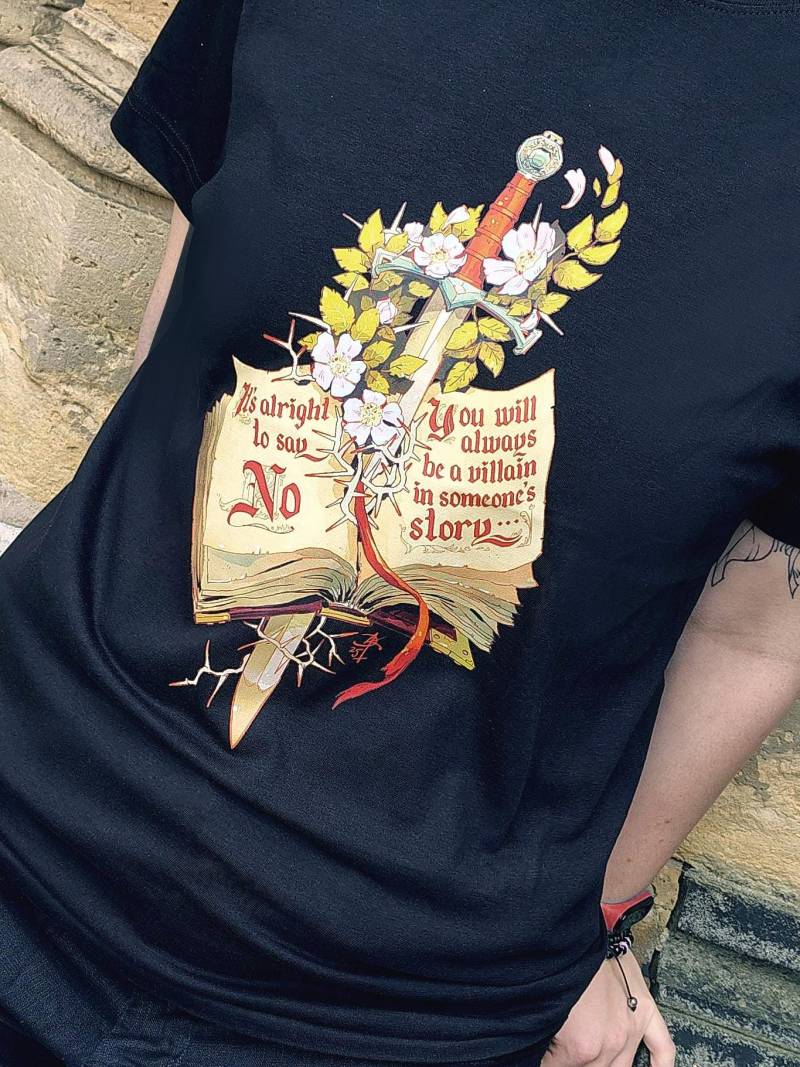 Es Ist in Ordnung, Keine Zu Sagen Mittelalter Design Unisex T-Shirt Es Ist in Ordnung, Keine Zu Sagen Mittelalter Design Unisex T-Shirt von FeatherFangArt