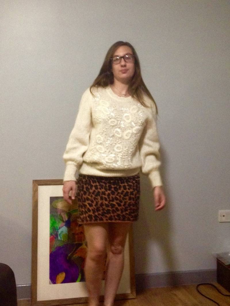 Elegant, Gemütlich, 80Er Jahre Vintage Bestickt Und Perle Perlen Creme Wolle Pullover Größe M Elegant, Gemütlich, 80Er Jahre Vintage Bestickt Und Perle Perlen Creme Wolle Pullover Größe M von Featherandstone86