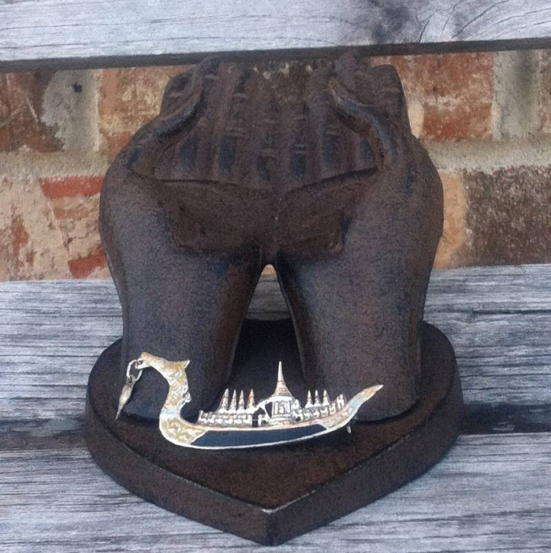 Vintage Siam Sterling Royal Barge Emaille Brosche 1940S Asiatisch Boot Anstecker Vintage Siam Sterling Royal Barge Emaille Brosche 1940S Asiatisch Boot Anstecker von FeathercatEmporium