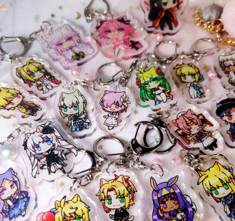 Fgo Mini Acryl Schlüsselanhänger von FeatheredCage