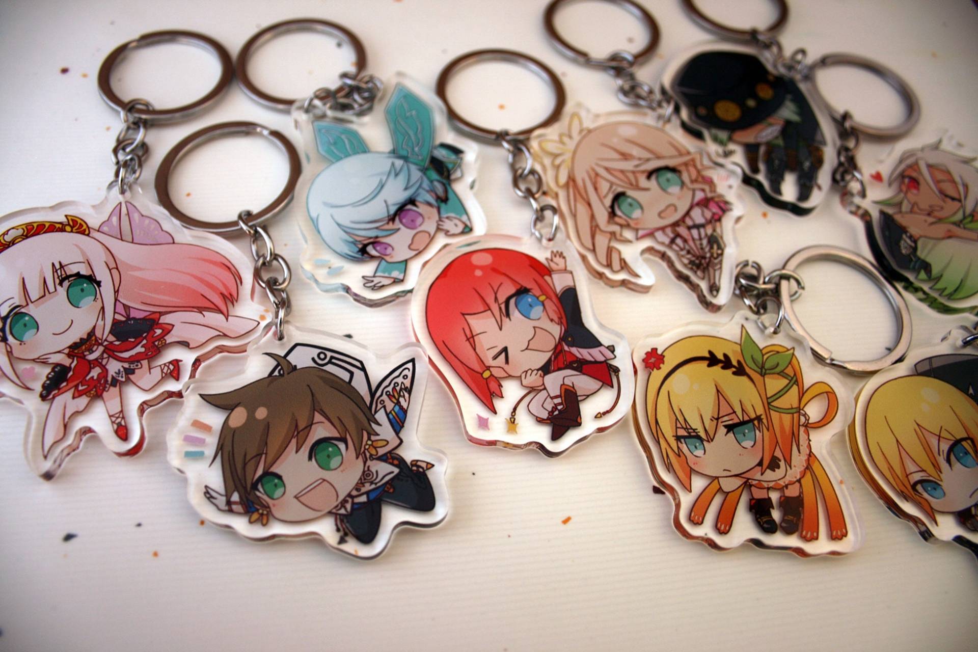 Tales Of Zestiria Doppelseitiger Schlüsselanhänger Aus Klarem Acryl, Toz Tozx Tob Tales Of Zestiria Doppelseitiger Schlüsselanhänger Aus Klarem Acryl, Toz Tozx Tob von FeatheredCage