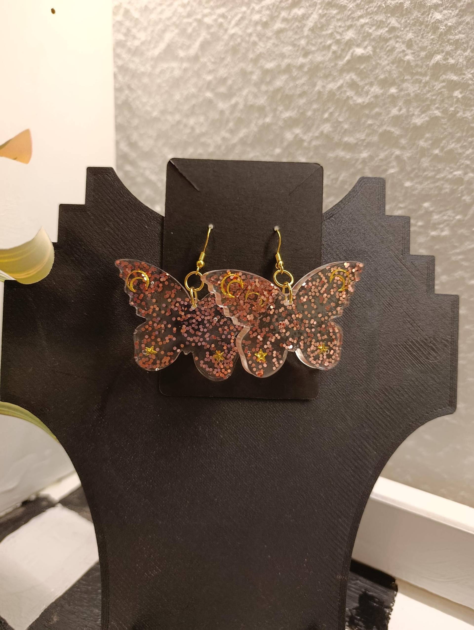 Glitter Butterfly Earrings Glitter Butterfly Earrings von FeatherlightCharms