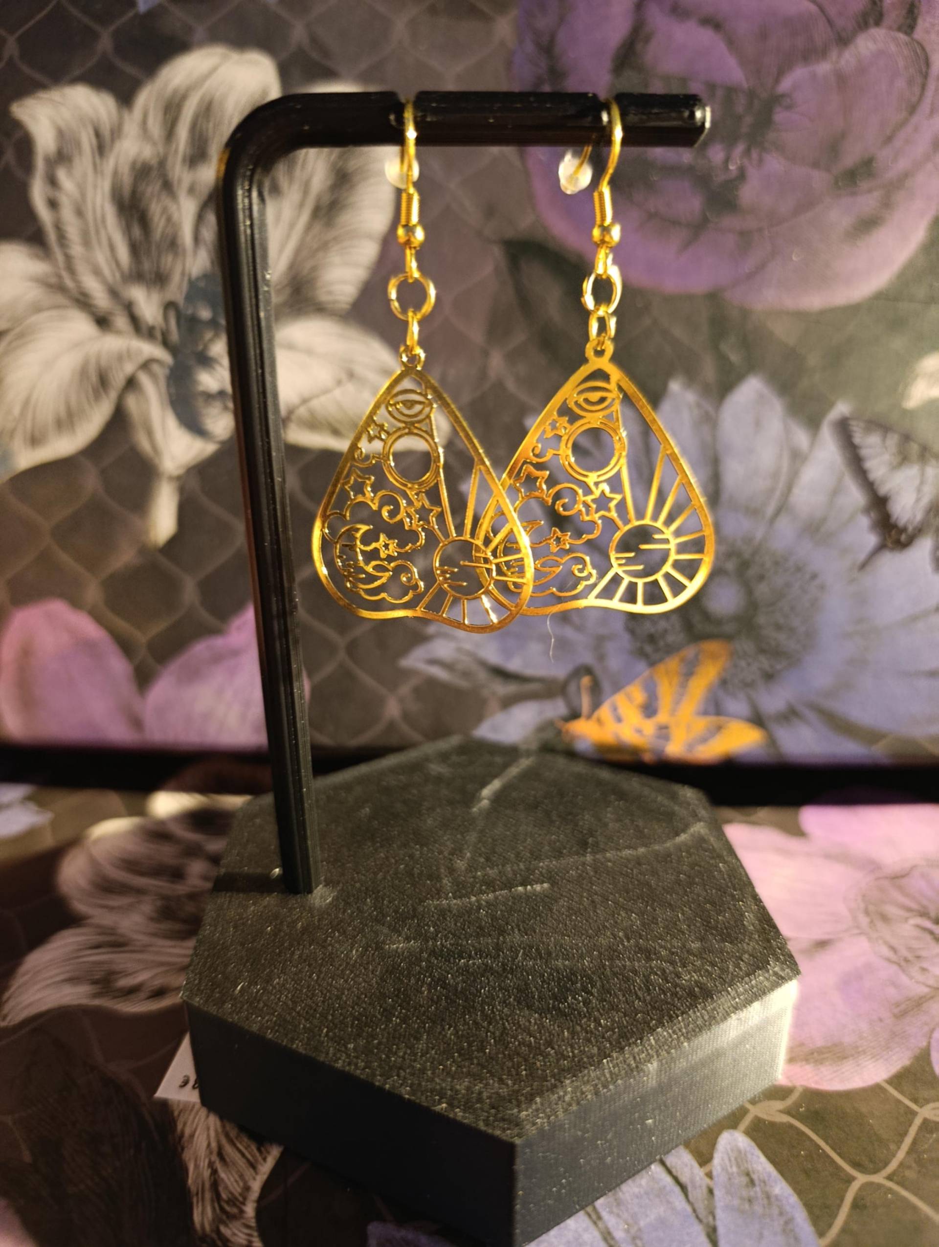 Tag Und Nacht Ohrringe Gothic Alternative Boho Witch Tag Und Nacht Ohrringe Gothic Alternative Boho Witch von FeatherlightCharms