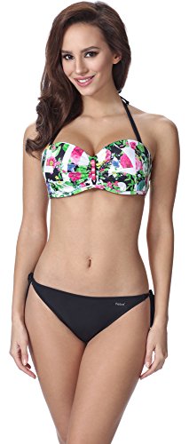 Feba Damen Push Up Bikini F15 (Muster-331, Cup 70C / Unterteil 36) von Feba