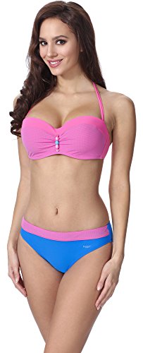 Feba Damen Push Up Bikini F16 (Muster-339, Cup 80C / Unterteil 40) von Feba