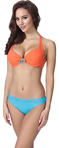 Feba Damen Push Up Bikini F24 (Muster-219, Cup 70C / Unterteil 36) von Feba