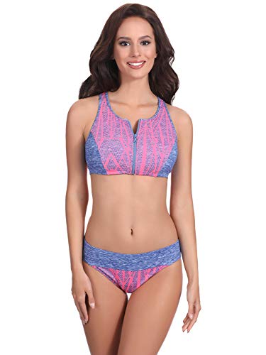 Feba Damen Push Up Bikini F57 (Muster-408, 36) von Feba