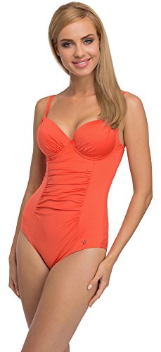 Feba Figurformender Damen Badeanzug F27 (Muster-214, Cup 90B / 44) von Feba