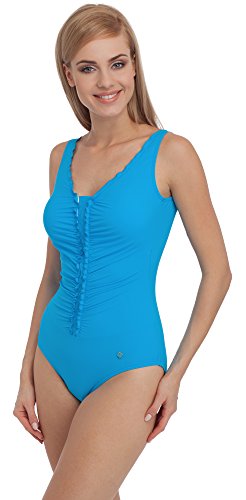 Feba Figurformender Damen Badeanzug F33 (Muster-248, 42) von Feba