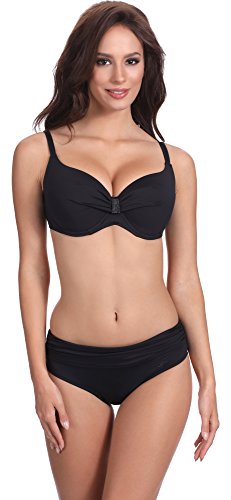 Feba Figurformender Damen Push Up Bikini V2SN1 (Muster-509, Cup 75 E/Unterteil 38) von Feba