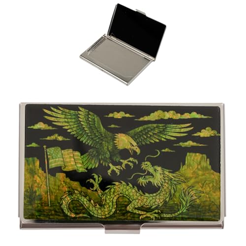 February Mountain Visitenkartenetui mit Perlmutt – Adler und Drache Design | Traditionelle koreanische Kunst | Einzigartiges Geschenk für Männer, Chef oder Kollegen, Adler & Drache, Adler & Drache February Mountain Visitenkartenetui mit Perlmutt – Adler und Drache Design | Traditionelle koreanische Kunst | Einzigartiges Geschenk für Männer, Chef oder Kollegen, Adler & Drache, Adler & Drache von February Mountain